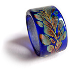 Deep Sea Frond Dread Bead
