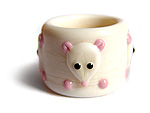Pearl Rat Dread Bead